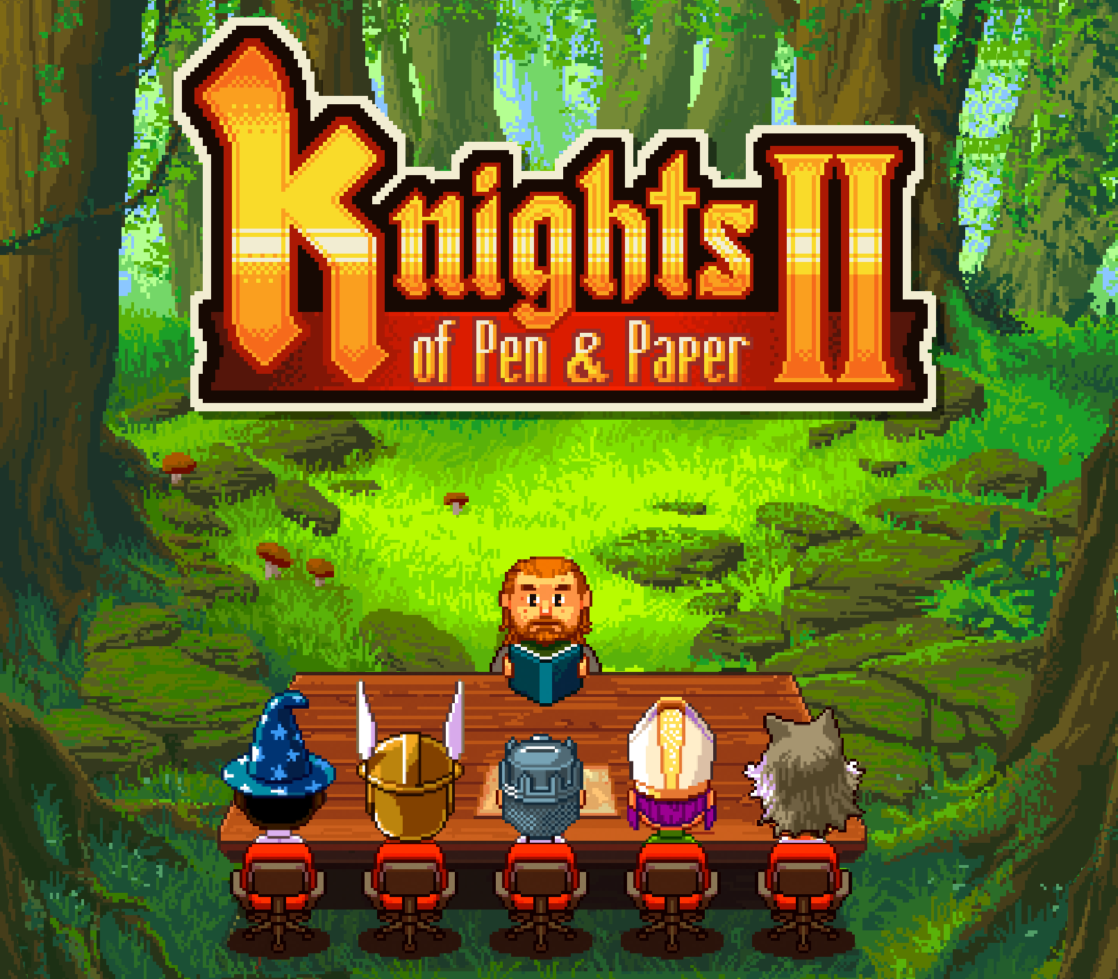 Knights of pen and paper 2 steam key europe premiumcdkeys