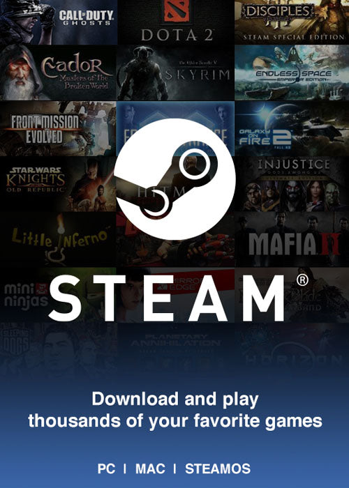 Steam €20 EUR Gift Card Europe (Email Delivery)