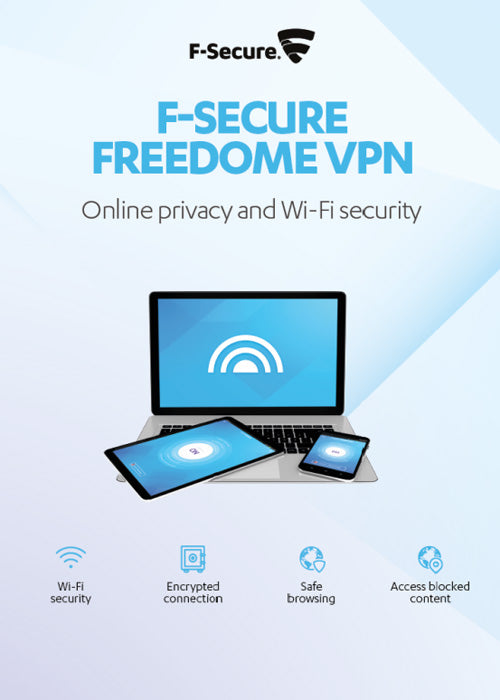 F‑Secure VPN 2023 Key - 3 Devices 2 Years Global