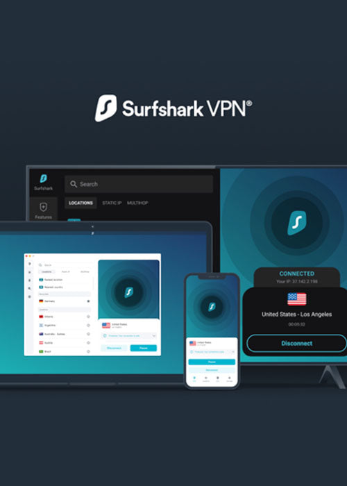 Surfshark VPN Key - Unlimited Devices 1 Year Global