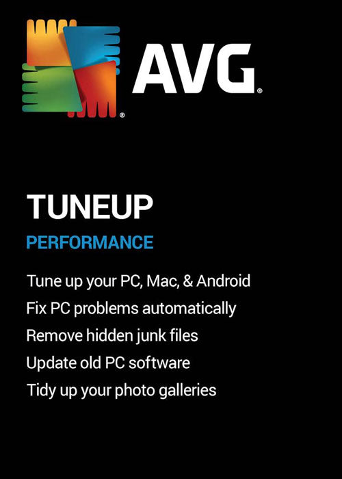 AVG PC TuneUp 2023 - Unlimited Devices 2 Years Key Global