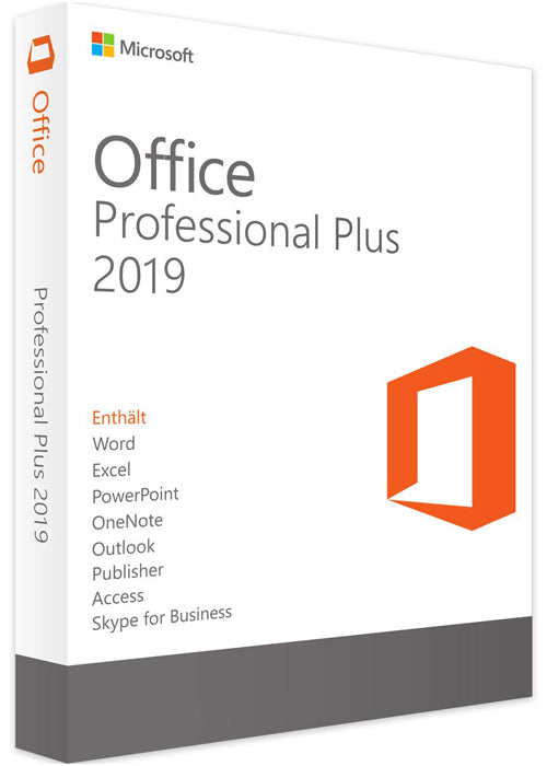MS Office Professional Plus 2019 Retail Key - Phone Activation