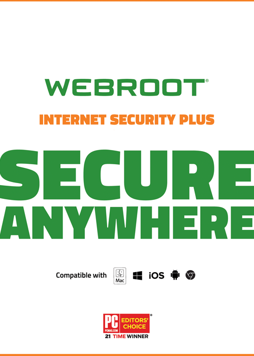 Webroot Internet Security Plus - 3 Devices 2 Years Key Global