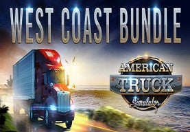 American Truck Simulator West Coast Bundle Steam Key EUROPE