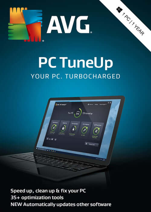 AVG PC TuneUp 2020 - 1 PC / 1 Year Key - PremiumCDKeys.com