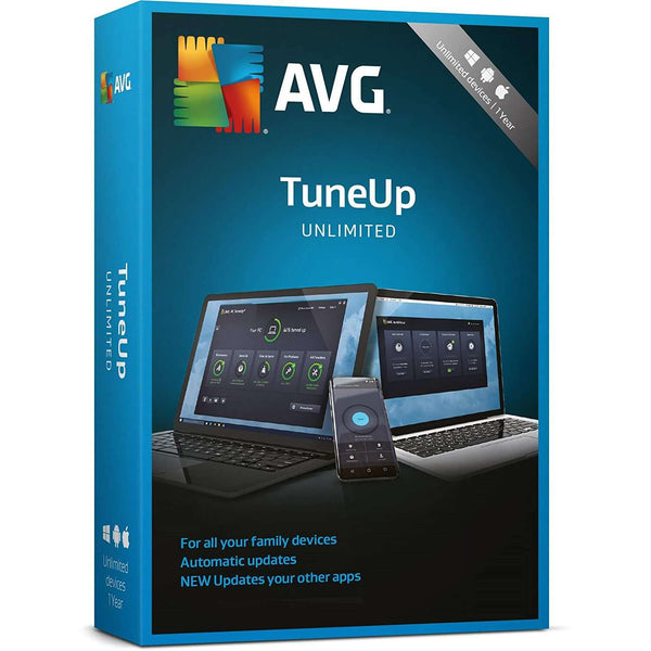 AVG PC TuneUp 2020 - Unlimited Devices / 1 Year Key - PremiumCDKeys.com