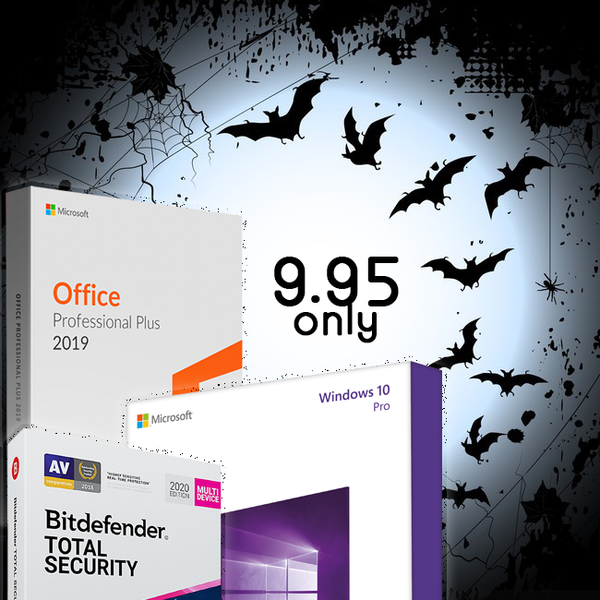 Halloween 2019 Software Pack - 3 in 1 Perfect for Everyone - PremiumCDKeys.com