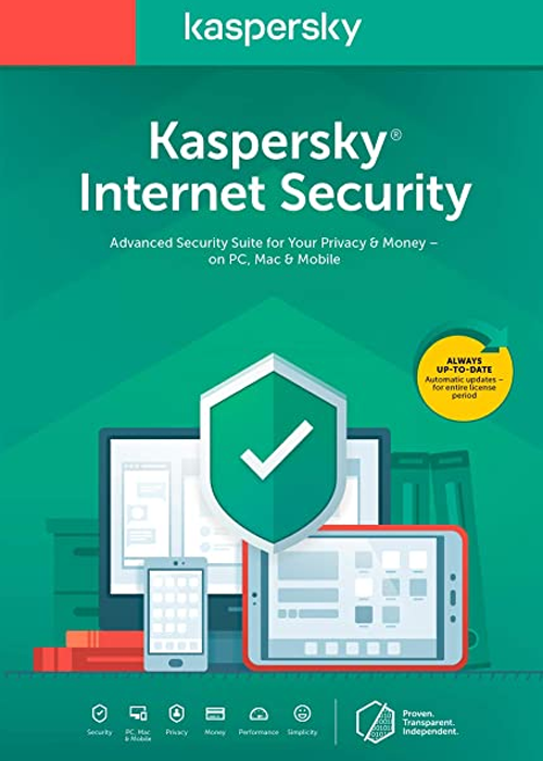 Kaspersky Internet Security 2023 Key - 2 Devices, 1 Year MIDDLE EAST